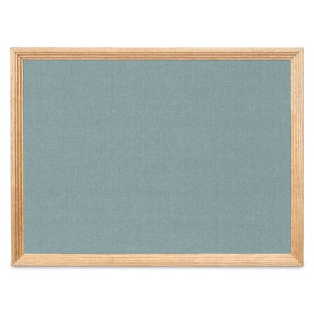 United Visual Products Decor Wood Combo Board, 36"x24", Cherry/White Porcelain & Buff UV702DEFAB-CHERRY-WHTPORC-BUFF